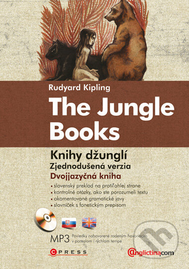 Rudyard Kipling - The Jungle Books/Knihy džunglí + MP3